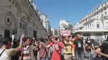 Marche Alger 5 octobre 2009 "y'en a marre de ce pouvoir"