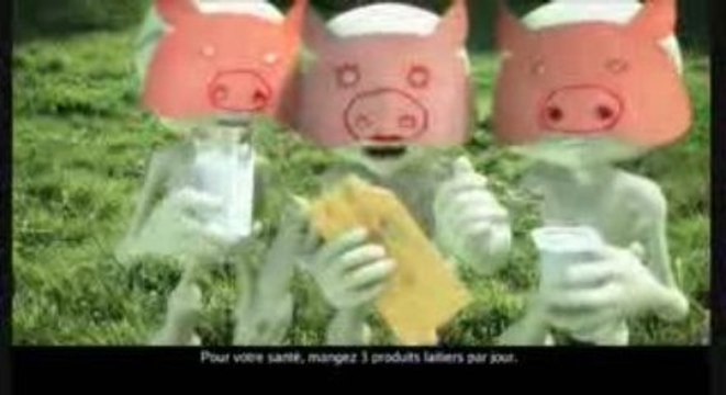 Nouvelle pub TV des produits laitiers (2009)