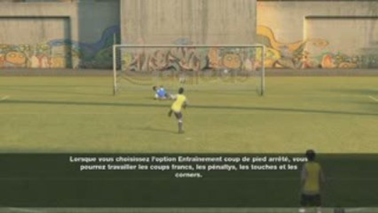 FIFA 10: L'arène d'entrainement