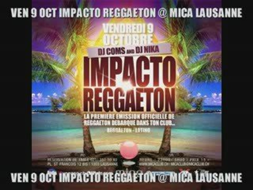 dj coms @ mica club de lausanne ven 9 octobre