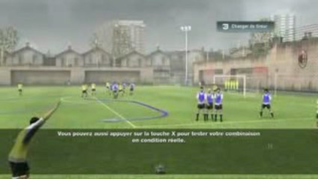 FIFA 10: Création de coup de pied arrêtés