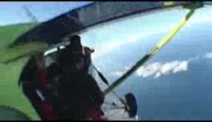 Chute Libre, 1er saut avec la caméra sur le casque