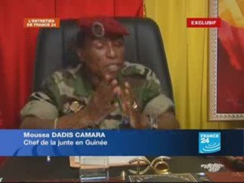 Interview de Moussa Dadis Camara
