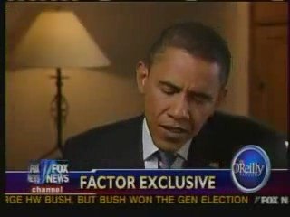 Barack Obama Interview With Bill O'Reilly Sept 4, 2008