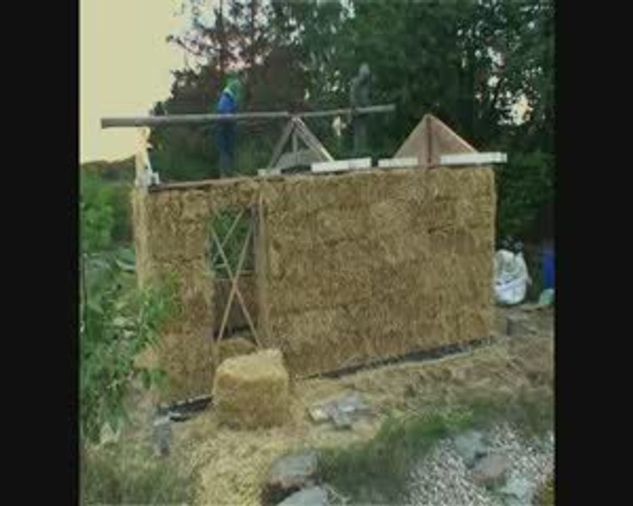 cabane paille