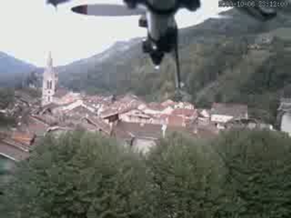 Test Camera embarquée sur helico RC