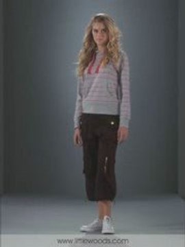 South - Cropped fashion combat trou