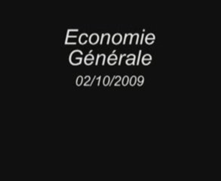 Cours BTS économie générale