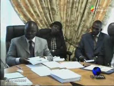 Séances de travail à la D.G du Contrôle des marchés publics