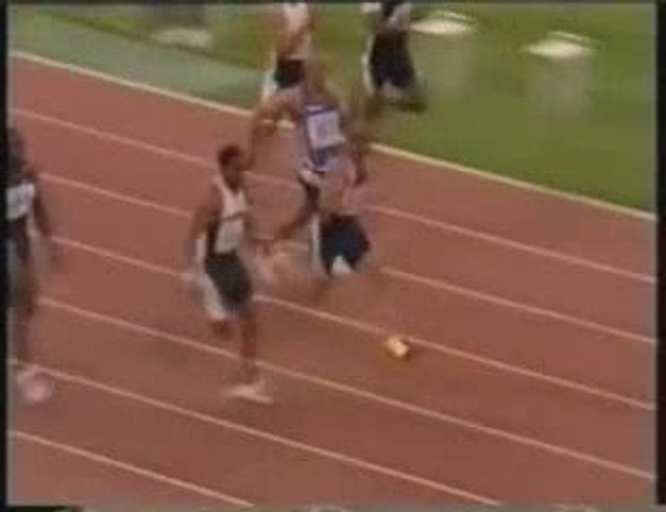 Maurice Greene World Record 9.78 Slow