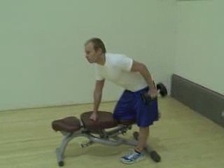 Dumbbell Tricep Kick Back
