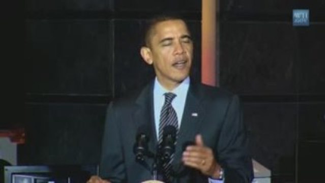 Obama Visits The Bat Cave With CIA, FBI, NYPD