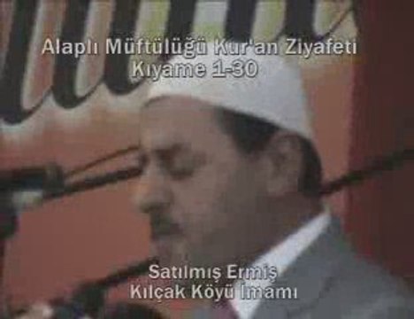 Satılmış Ermiş Kıyame Suresi