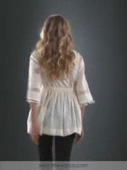 South - Kimono sleeve pom pom top