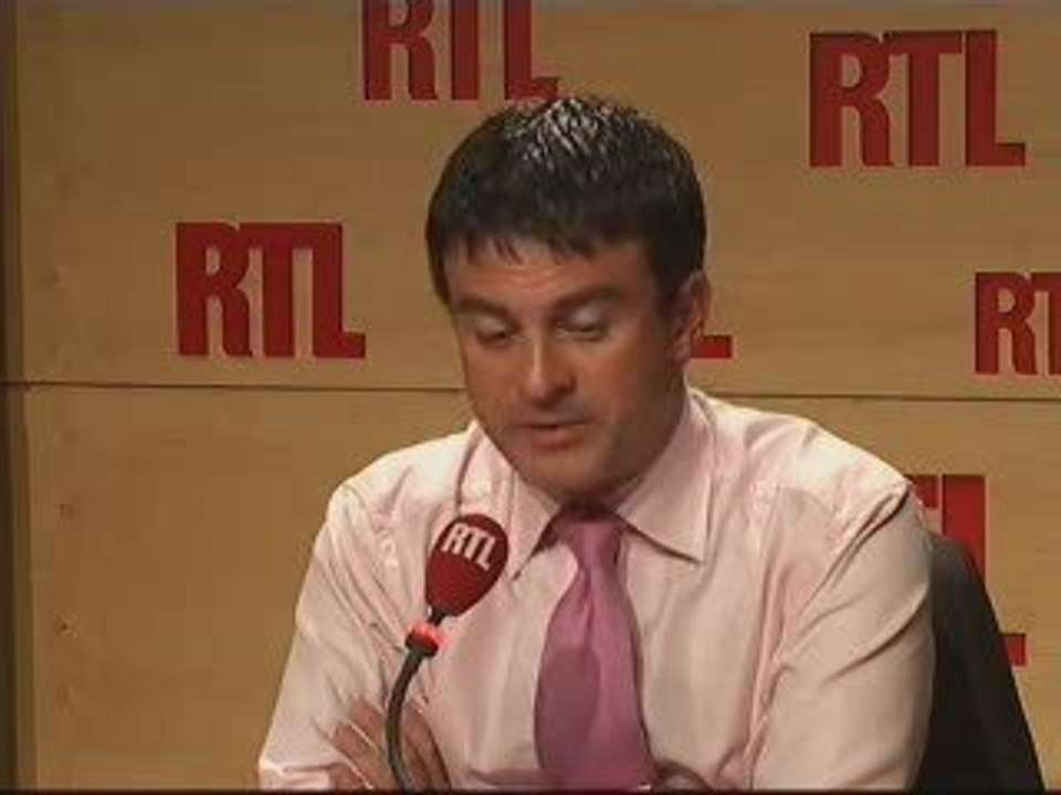Manuel Valls sur RTL : "Mauvaise idée !"