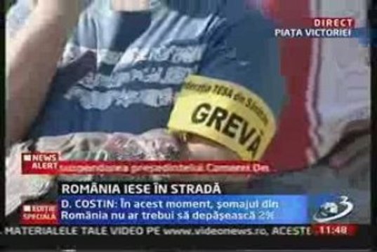 Sindicats Protest in Bucharest - Octombrie 2009,cd2