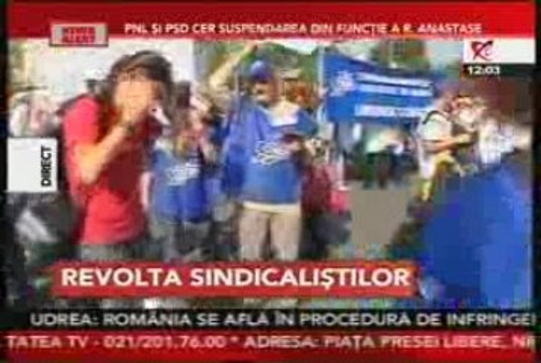 Sindicats Protest in Bucharest - Octombrie 2009,cd8