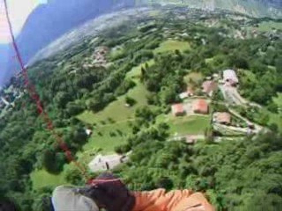 Vol en parapente depuis Varan ( PASSY 74 )
