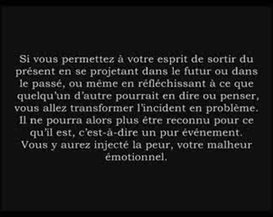 Seule meurt la peur: extraits