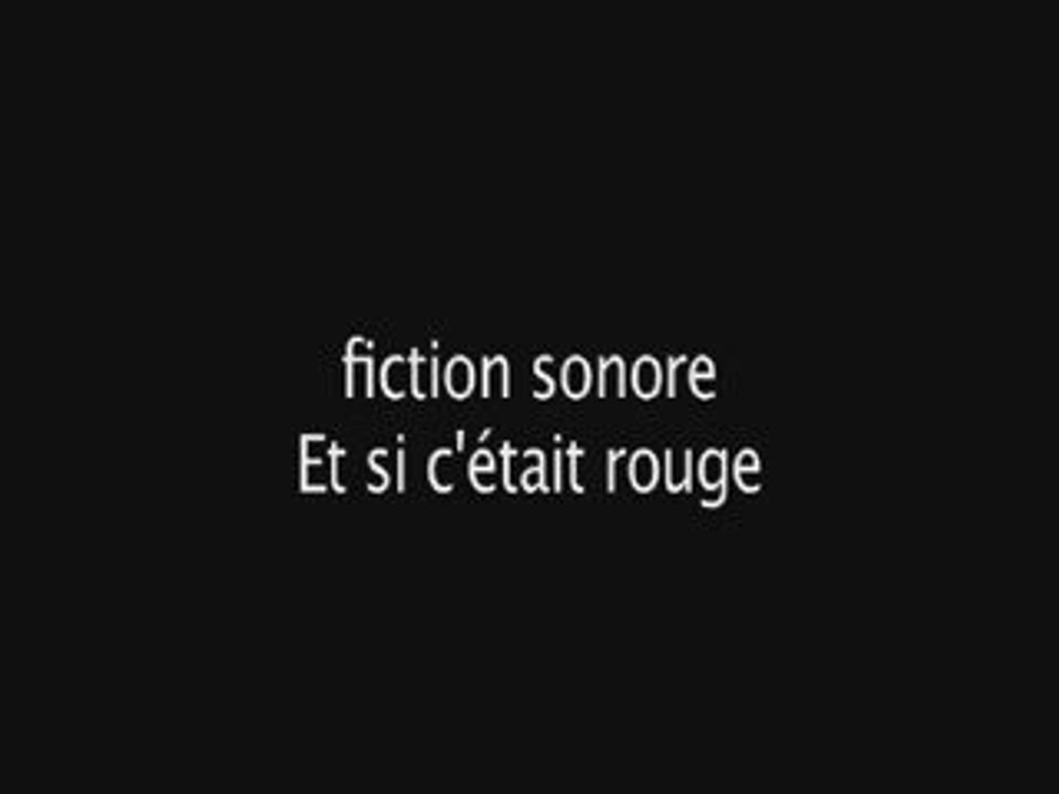 ET SI C’ETAIT ROUGE ?