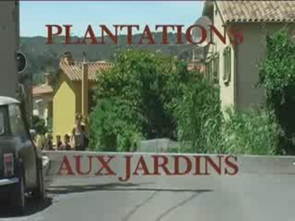 Plantation aux jardins familiaux