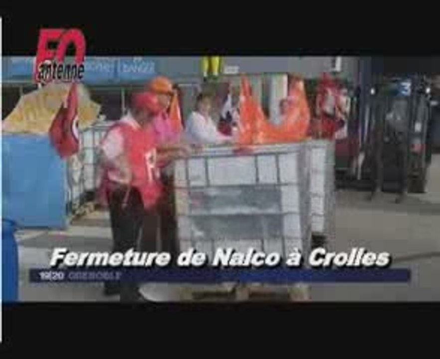 Fermuture de Nalco