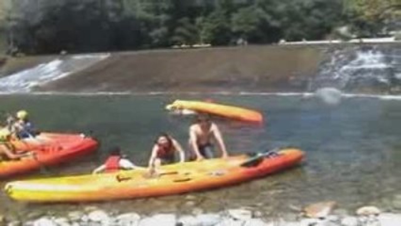 Descente en canoe de l'hérault - Ganges (34) Act 2