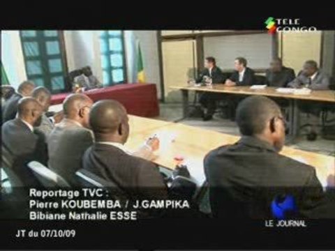 Séance de travail au ministère du travail