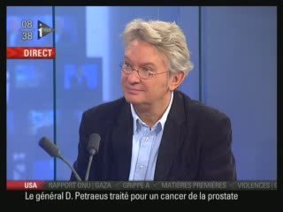 FO Jean Claude Mailly sur ITV 07-10-09