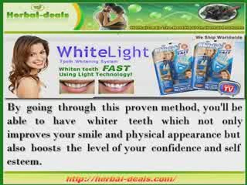 BENEFITS OF WHITELIGHT TOOTH WHITENER