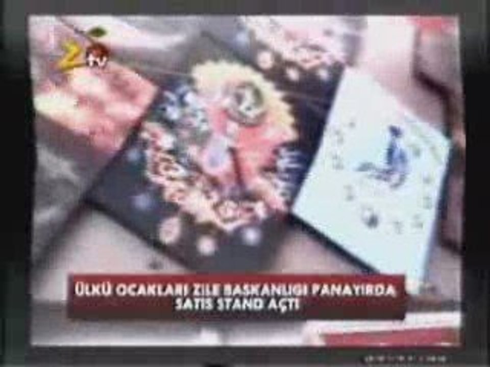 ülkü ocakları panayırda sergi açtı.1