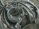 Celtic brooch in silver DSM106