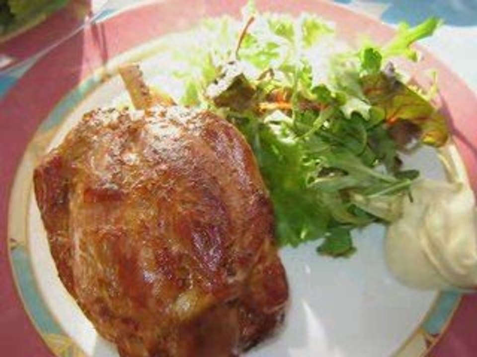 jambonneaux  frites