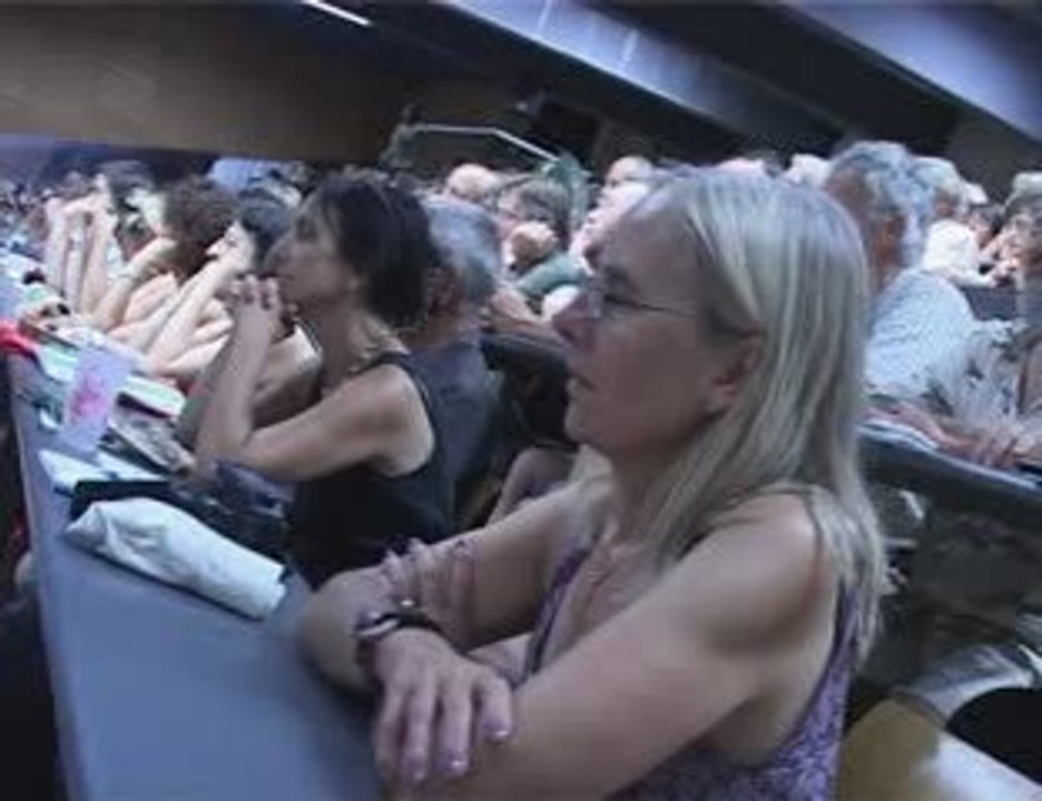 Cohn-Bendit aux journées d'été des verts