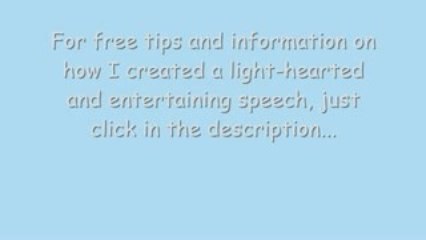 How To Write A Groom Wedding Speech