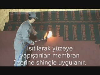 İdeal Çatı İzolasyon Uygulaması (OSB + Membran + Shingle)