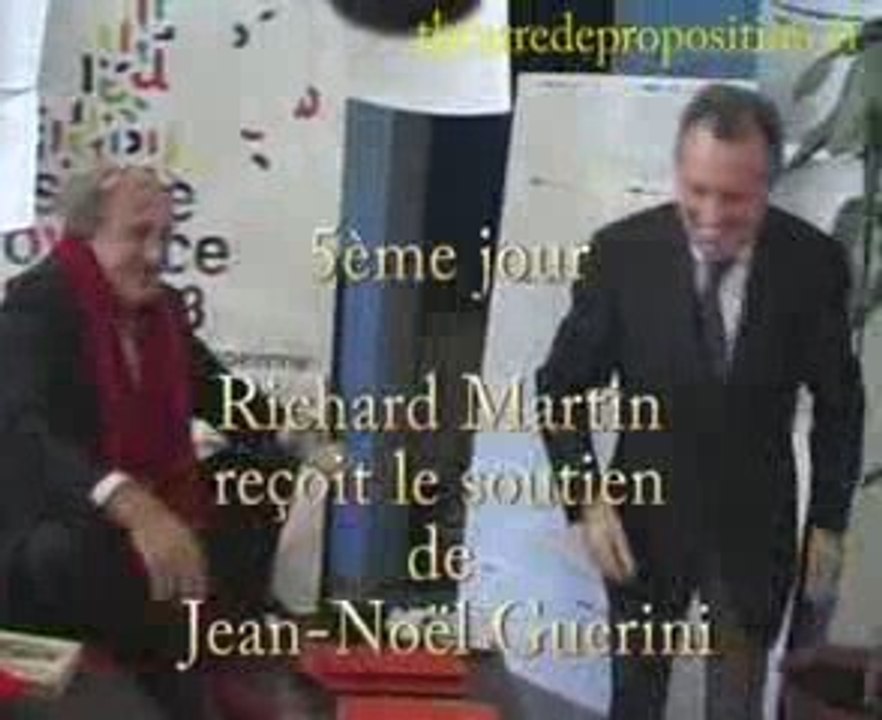 Toursky 5ème jour Martin reçoit le soutien de Guerini