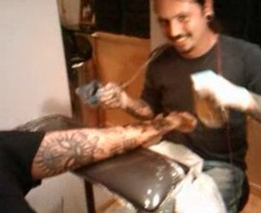 Cedric et son avant bras par Fred Laverne (voodoolab.org)