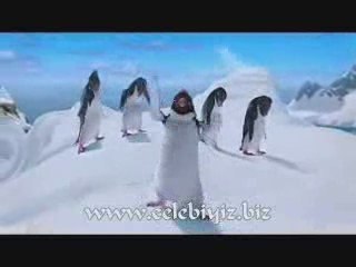 penguenler beyaz giyme toz olur