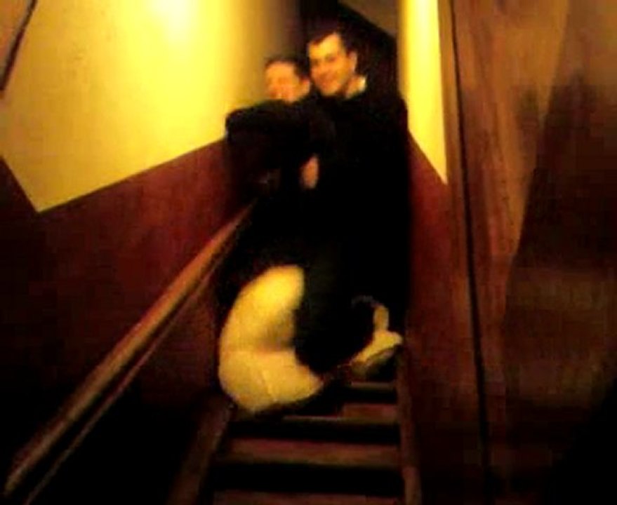 Régis et son pote en free-ride...