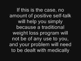 Can positive self-talk really help me to lose weight