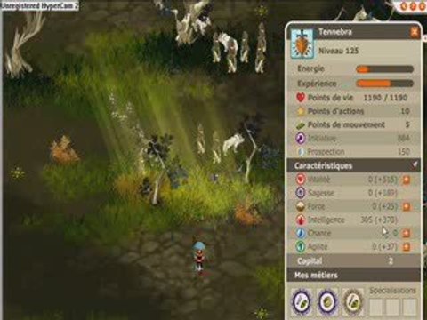 Dofus Allister Tennebra cra Full intel