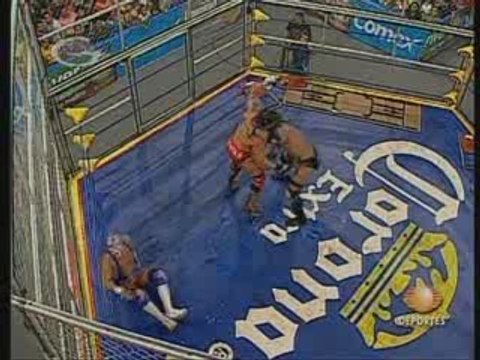 Dr. Wagner Jr. vs Cibernético vs El Mesías [AAA HEAVY] pt1