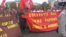 Manifestation Intersyndicale Sans Papiers