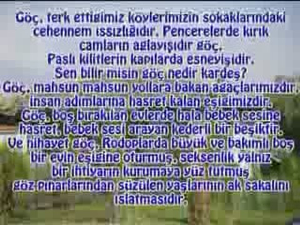 Yeşile Göç Pomak Pesnaları Balkanlıyız Balkancıyız