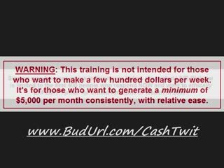 Twitter Cash Machine