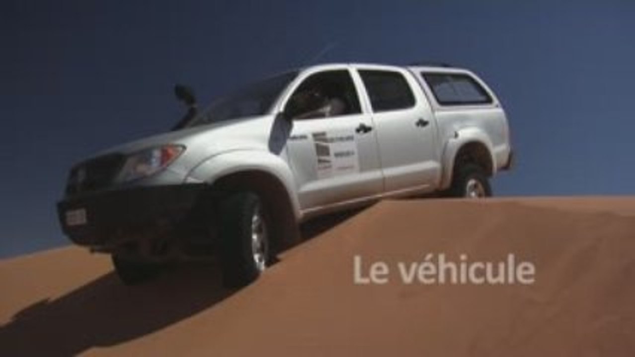 Apprentissage du pilotage dans les dunes