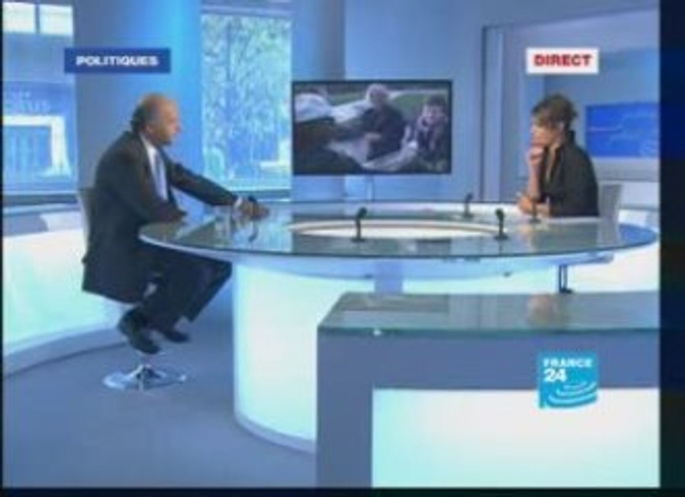 Part 2sur2 Laurent Fabius invité de France 24, 8 oct 09