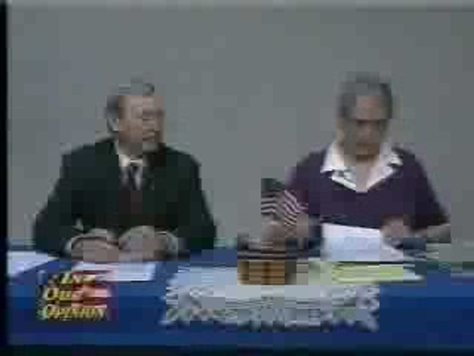 Lynn Waller announcing Boughton appearance on show