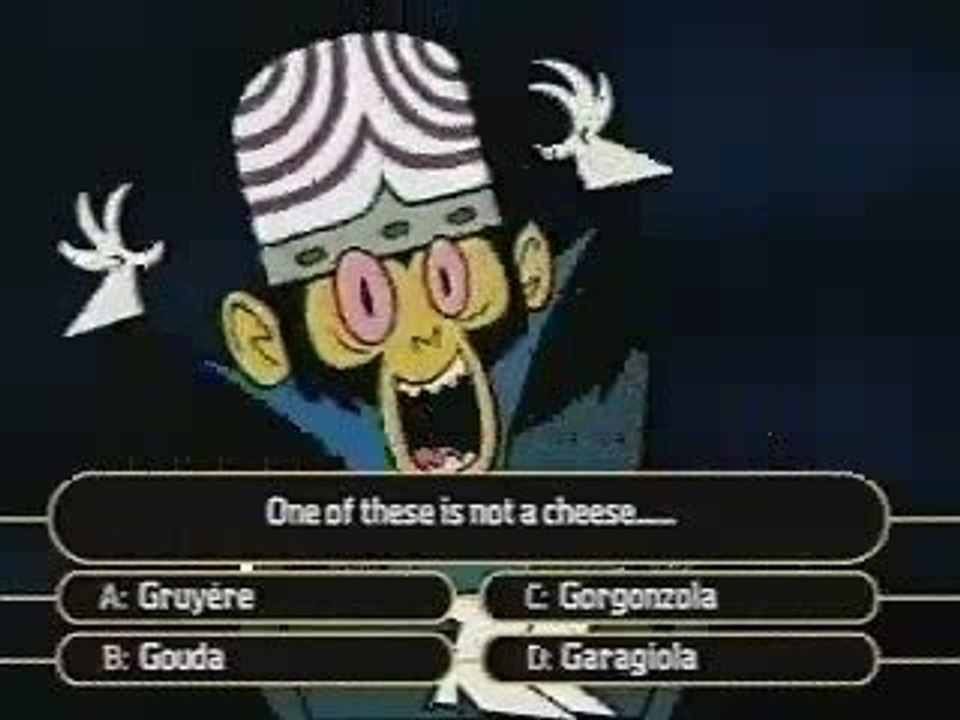 Powerpuff Girls Promo- Millionaire Show (2000)